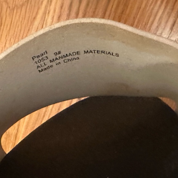 Seven7 Women's White Slide Sandals Size 9 - Picture 5 of 8